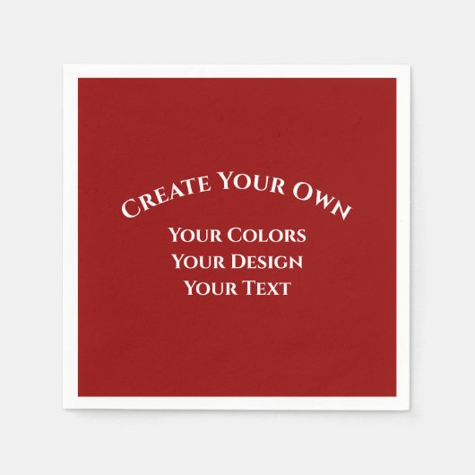 Creëer Uw eigen Servet (Voorkant)