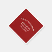 Creëer Uw eigen Servet (Hoek)