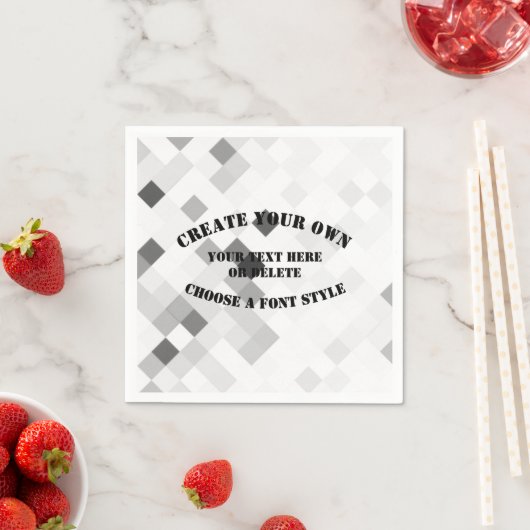 Creëer Uw eigen Servet (Insitu)