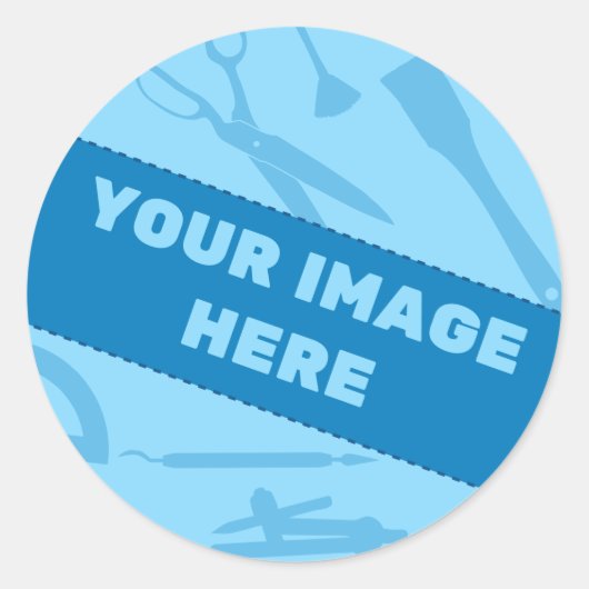 Creëer Uw Eigen Set van Ronde Stickers (Voorkant)