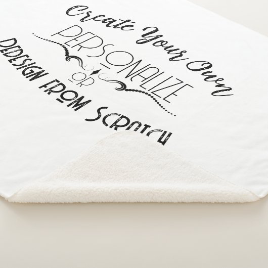 Creëer Uw eigen Sherpa Deken (3/4)