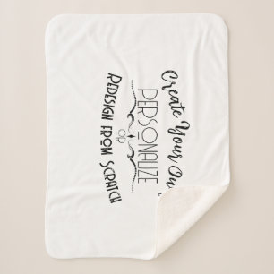 Creëer Uw eigen Sherpa Deken