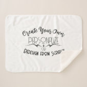 Creëer Uw eigen Sherpa Deken (Voorkant (horizontaal))