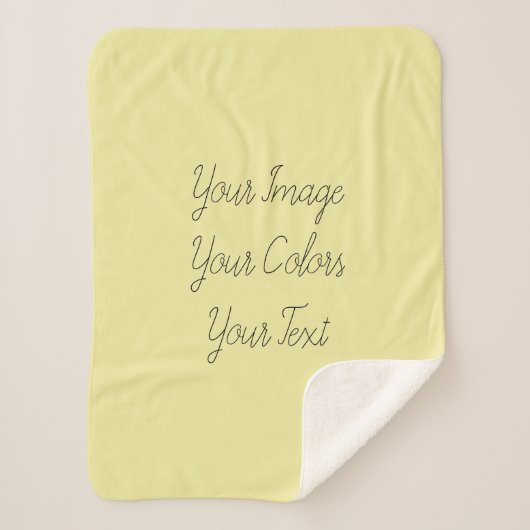 Creëer Uw eigen Sherpa Deken (Voorkant)