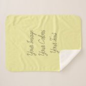 Creëer Uw eigen Sherpa Deken (Voorkant (horizontaal))