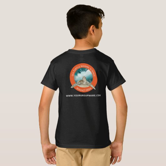 Creëer uw eigen Shirt Logo en website (Achterkant volledig)