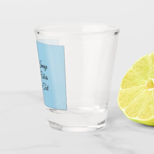 Creëer Uw eigen Shot Glas (Rechts)