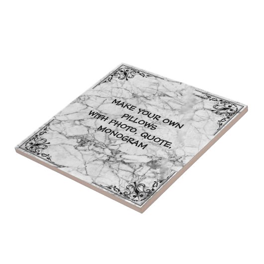 CREËER UW EIGEN SIERKUSSEN TEGELTJE (Zijkant)