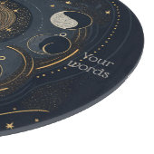 Creëer Uw eigen Silver & Gold Celestial Lunar Snijplank (Hoek)