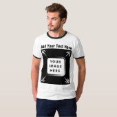 Creëer Uw eigen Sjabloon Voeg uw eigen fototekst t T-shirt (Voorkant volledig)