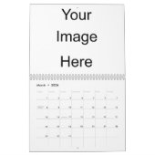 Creëer Uw eigen Sjabloon voor fotokalender Kalender (Mar 2026)