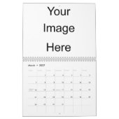 Creëer Uw eigen Sjabloon voor fotokalender Kalender (Mar 2027)