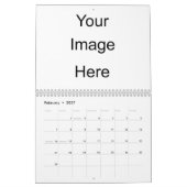 Creëer Uw eigen Sjabloon voor fotokalender Kalender (Feb 2027)