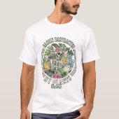 Creëer Uw eigen skeleton tuinman T-shirt (Voorkant)