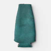 Creëer Uw eigen solide Blauwgroen verontruste stij Flesjeskoeler (Voorkant)