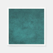 Creëer Uw eigen solide Blauwgroen verontruste stij Servetten (Voorkant)