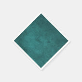 Creëer Uw eigen solide Blauwgroen verontruste stij Servetten (Hoek)