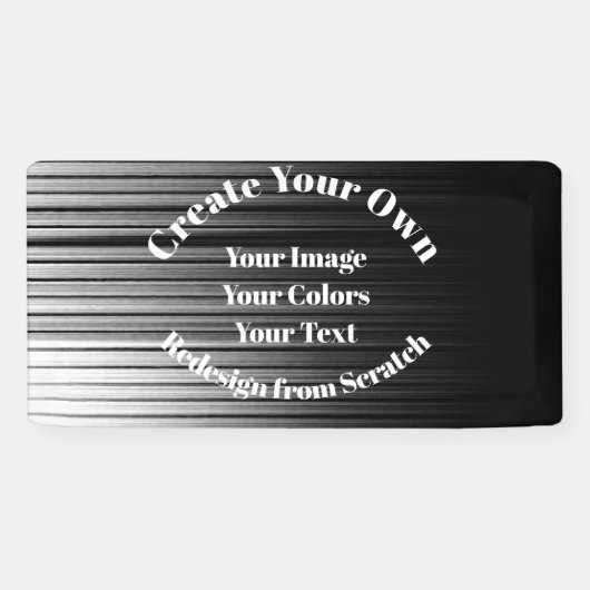 Creëer Uw eigen Spandoek (Horizontaal)