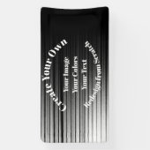 Creëer Uw eigen Spandoek (Verticaal)