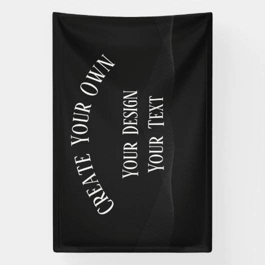 Creëer Uw eigen Spandoek (Verticaal)