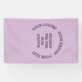 Creëer Uw eigen Spandoek (Horizontaal)