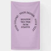 Creëer Uw eigen Spandoek (Verticaal)