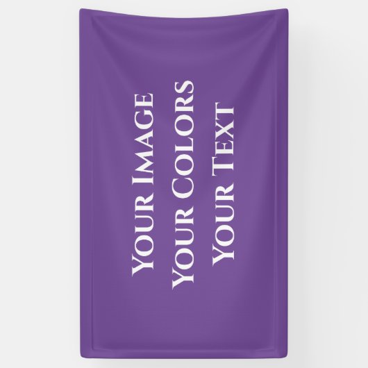 Creëer Uw eigen Spandoek (Verticaal)