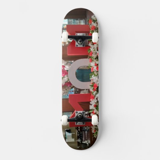 Creëer uw eigen speciale bestemming persoonlijk skateboard (Voorkant)