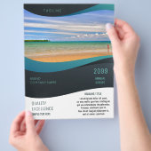 Creëer Uw eigen speciale marketingacties afdrukken Flyer (Hand)