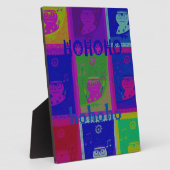 Creëer Uw eigen speciale Santa HoHoho Pop Art Fotoplaat (Zijkant)