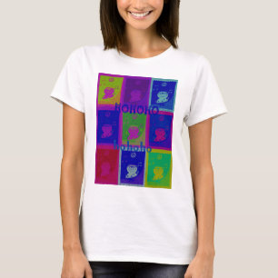 Creëer Uw eigen speciale Santa HoHoho Pop Art T-shirt