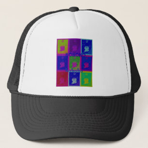 Creëer Uw eigen speciale Santa HoHoho Pop Art Trucker Pet