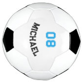 Creëer Uw Eigen Speler Naam Jersey Nummer Custom Voetbal (Gedraaid)