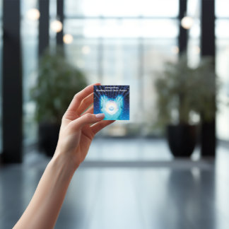 Creëer Uw eigen Spirituele hellingbanen Vierkante Visitekaartje