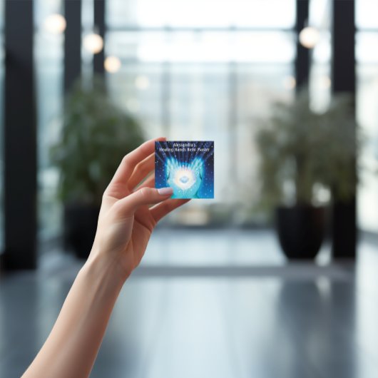 Creëer Uw eigen Spirituele hellingbanen Vierkante Visitekaartje