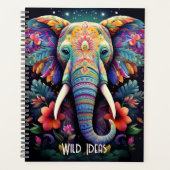 Creëer Uw eigen Spirituele Olifant Totem Dier Planner (Voorkant)