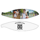 Creëer uw eigen sport jersey naam nummer foto basketbal (Panelen)