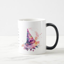 Creëer Uw eigen Spring Rainbow Witch Pet Bladeren Magische Mok