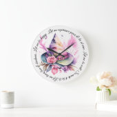 Creëer Uw eigen Spring Rainbow Witch Pet Roos Grote Klok (Huis)