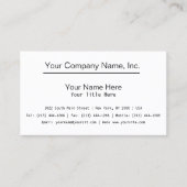 Creëer Uw eigen standaard Visitekaartje (Voorkant)