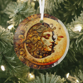 Creëer uw eigen Steampunk Moon Goddess Glas Ornament