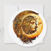 Creëer uw eigen Steampunk Moon Goddess Kaart (Voorkant)