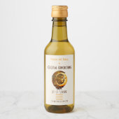 Creëer uw eigen Steampunk Moon Goddess Wijn Etiket (Voorkant)