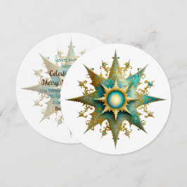 Creëer Uw Eigen Steampunk Yule Snowflake Kaart