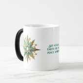 Creëer Uw Eigen Steampunk Yule Snowflake Magische Mok (Voorkant links)