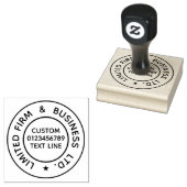 Creëer Uw eigen stempel Sjabloon tekst (Gestempeld)