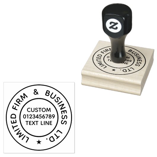 Creëer Uw eigen stempel Sjabloon tekst (Gestempeld)