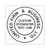 Creëer Uw eigen stempel Sjabloon tekst (Afrduk)