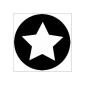 Creëer Uw eigen sterrenontwerp Rubberstempel (Afrduk)