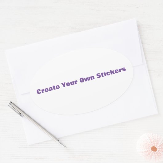 Creëer Uw eigen stickers (Envelop)